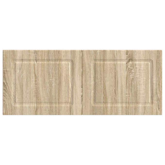 vidaXL - Wandgemonteerd - Hoofdbord - UTRECHT - Sonoma - Eiken - Bewerkt - hout
