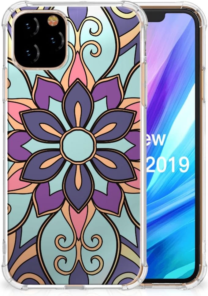 Apple iPhone 11 Pro Case Purple Flower