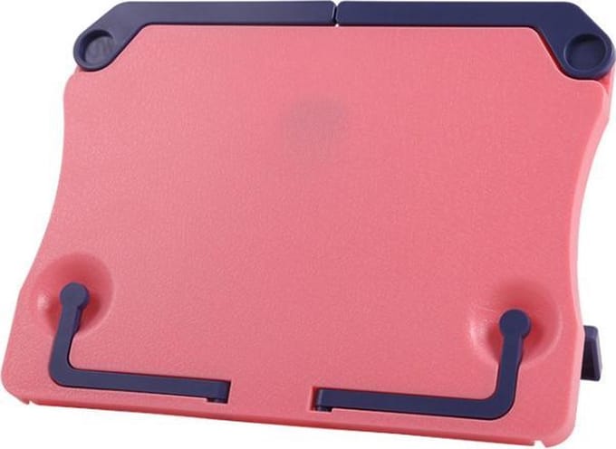 Universele Verstelbaar Tablethouder - tablet standaard - Boekenstandaard-Rood
