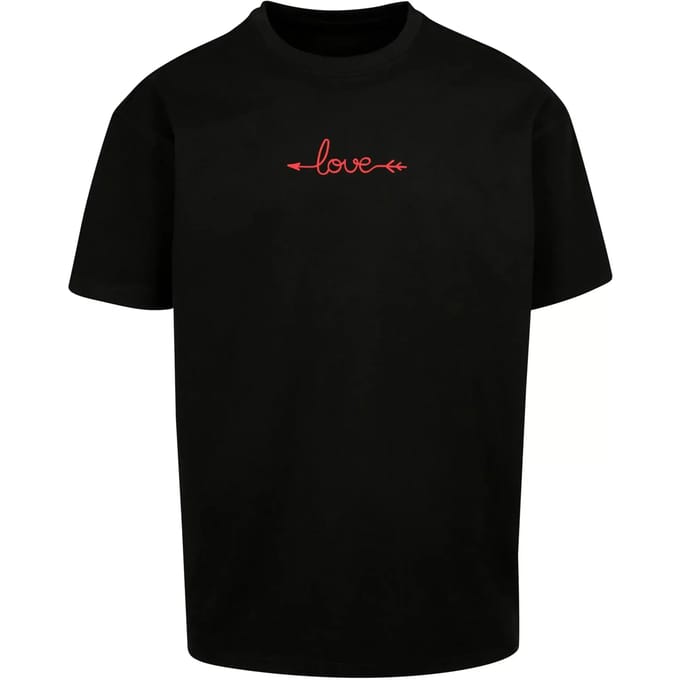 Oversized T-shirt Merchcode Hugs & Love - Love Arrow