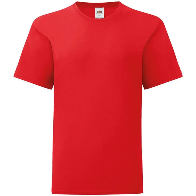 Kinder-T-shirt Fruit of the Loom Iconic 150