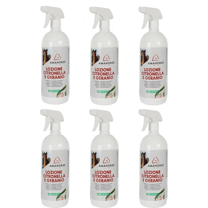 Paardenlotion Umbria Equitazione CITRONELLA E GERANIO (x6)