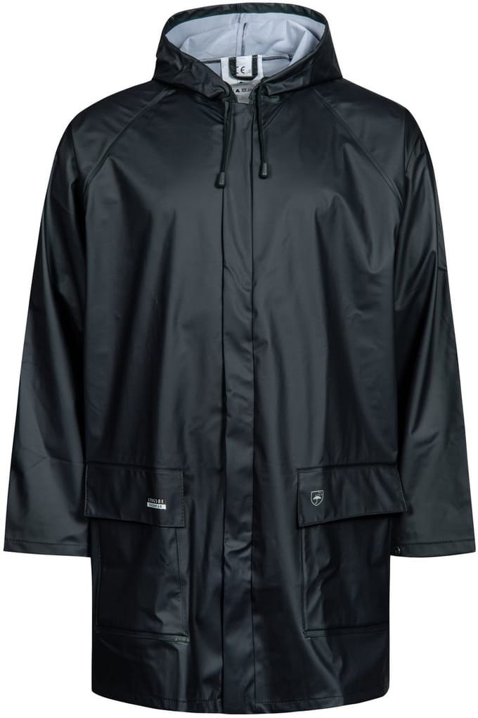 Donkerblauwe regenjas van Lyngsøe Rainwear L