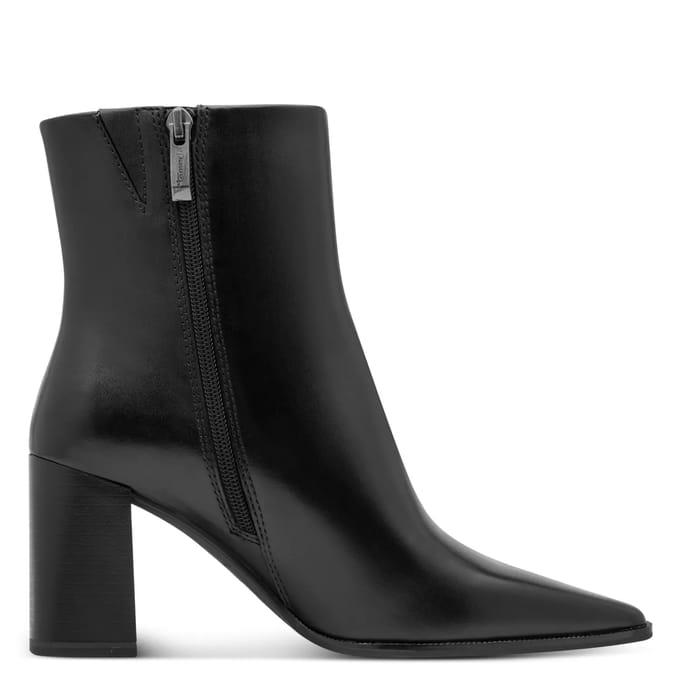 Tamaris Enkellaarsjes - Dames - Zwart - Maat:39