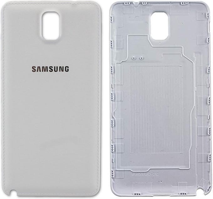 Achterkant Geschikt voor Samsung Galaxy Note 3 – Premium – Wit