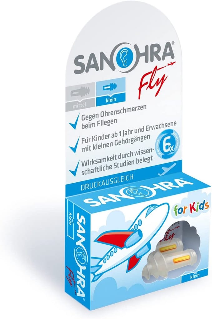 Sanohra - Vliegtuig - Kinderen - Oordoppen - 1 paar