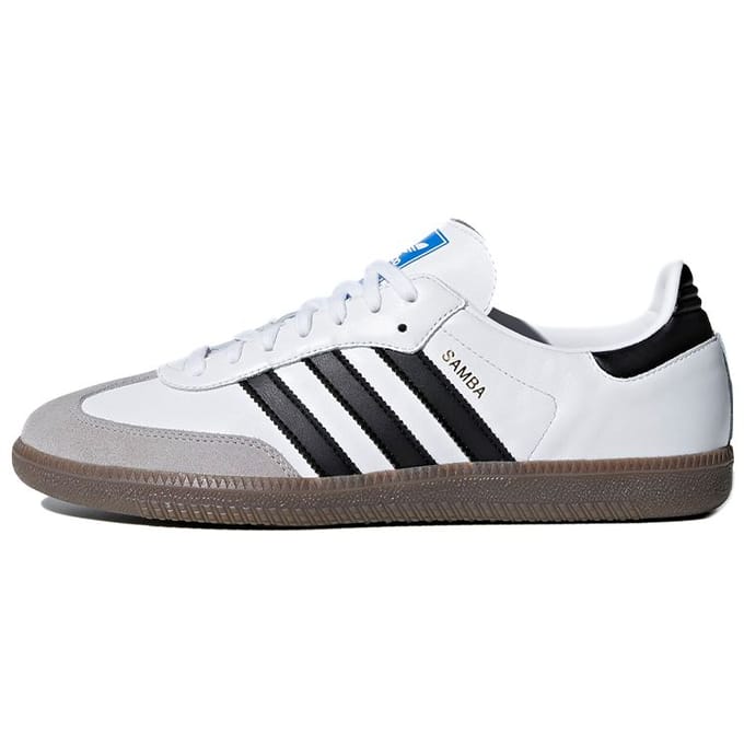 adidas Samba OG Wit Zwart Gum Unisex Sneakers Cloud-Wit Core-Zwart B75806 46⅔ white