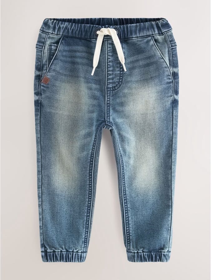 Next - Jongens - Jogger jeans met comfort stretch - Blauw