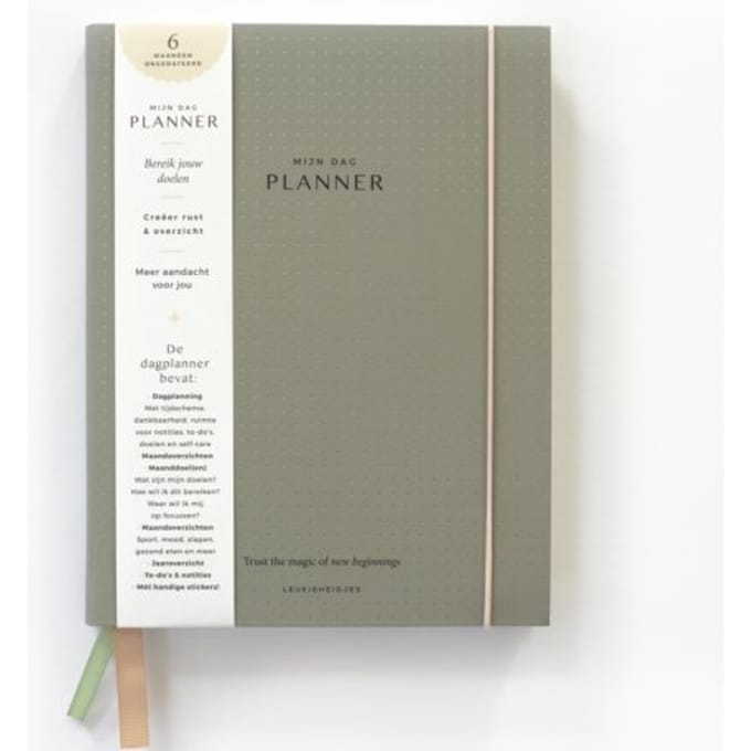 Mijn Dag Planner - Leukigheidjes - Groen