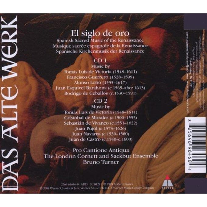Pro Cantione Antiqua - El Siglo De Oro - Klassiek - CD