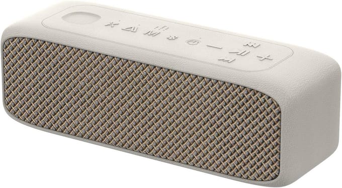 Draagbare Bluetooth Luidspreker - Draadloze Speaker - Muziek Buiten - 24 Uur Speeltijd - 196 cm Lengte - Wit