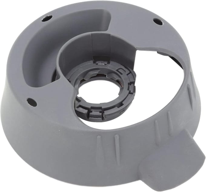 Keukenmachine Potbasis - Vervangingsbasis Blender - Voedselbereiding - Veilig Slot Systeem - 16 x 14 x 5 cm - Wit