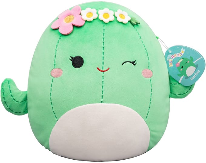 Squishmallows - Medium Plush (Maritza - Cactus W/Flower Crown) - 30cm Plush