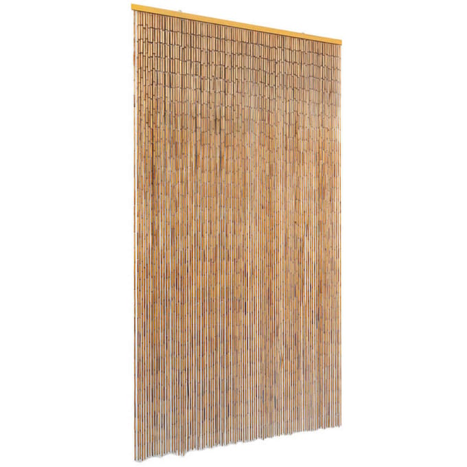 vidaXL - Vliegengordijn - 100x200 - cm - bamboe