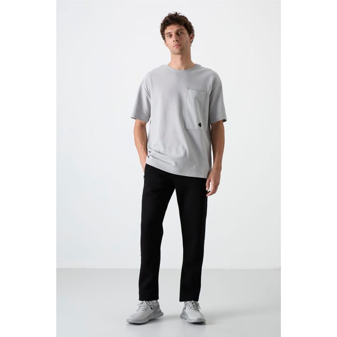 Heren Regular Fit Fleece Joggingbroek
