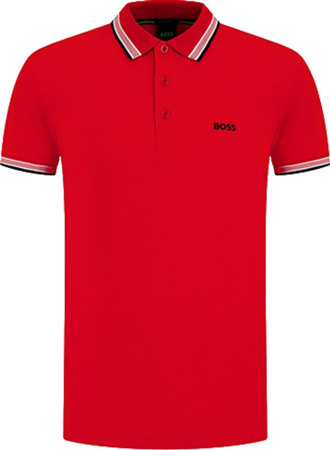 Regular fit Poloshirt van puur katoen model 'PADDY'