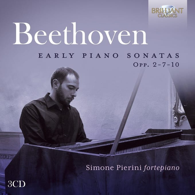 Simone Pierini - Beethoven: Early Piano Sonatas Opp. 2-7-10 (3 CD)