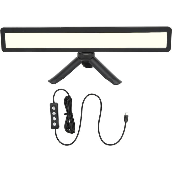 Mini LED Invullicht 2500 tot 9000K 3 Kleurtemperatuur Conferentie Invullicht met Verstelbare Hoek gray