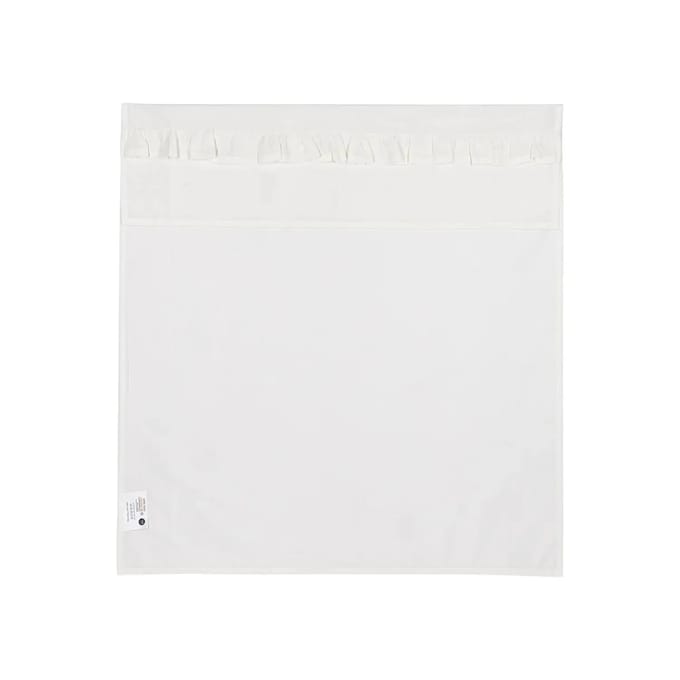 Meyco Baby Ruffle ledikant laken - offwhite - 100x150cm - 0.3 TOG