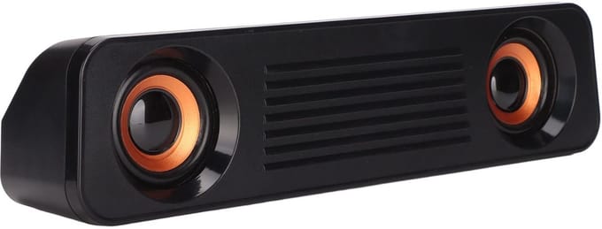 Yosoo HiFi Soundbar met Subwoofer - Draadloze Desktop Speaker voor TV, Computer en Tablet