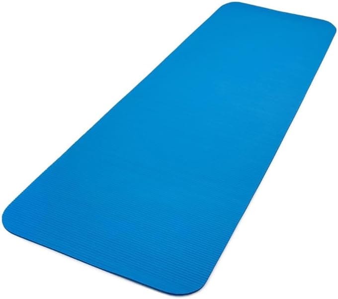Reebok yogo mat / trainingsmat 7mm blauw