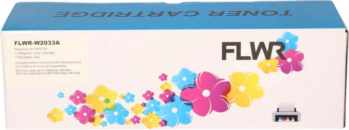 FLWR - Toners / HP 415A / magenta / Geschikt voor HP