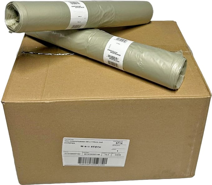 Statiegeld NL mini bag - 120 liter - inzamelzak - 144 stuks