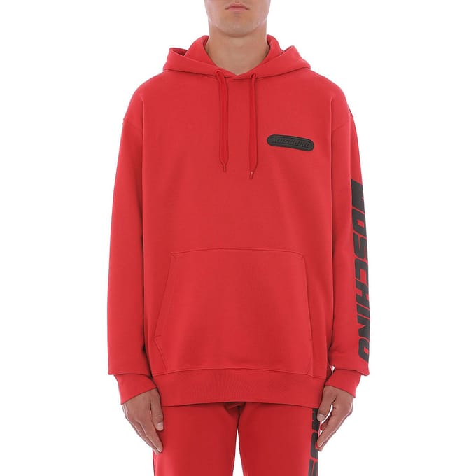 Moschino Sweatshirt Red Taglia: 48 | Felpe con cappuccio Outlet | Uomo | Rosso