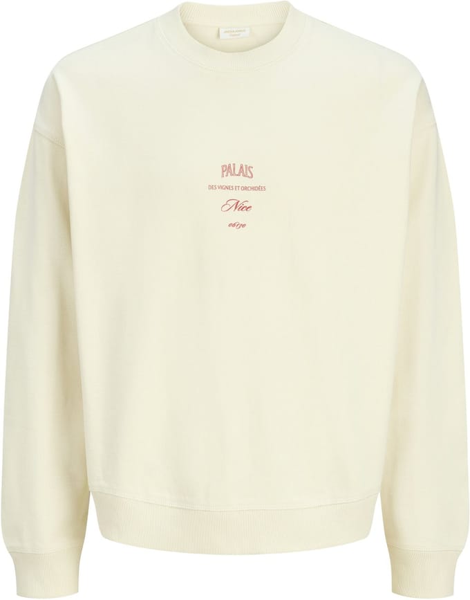 JACK&JONES - JORMENTON TYPO SWEAT CREW NECK - Heren - Sweaters
