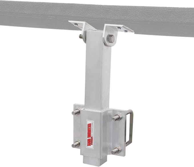 Boottrailer Beugel Kit - Draaibare Top Bunk - Eigen Trailer Bouwen - Verstelbare Hoek - Set van 2 - Zilver