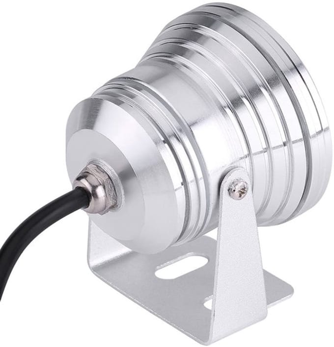 Shopcentral - Onderwater LED Spotlight - RGB - Draadloze Besturing - Superhelder