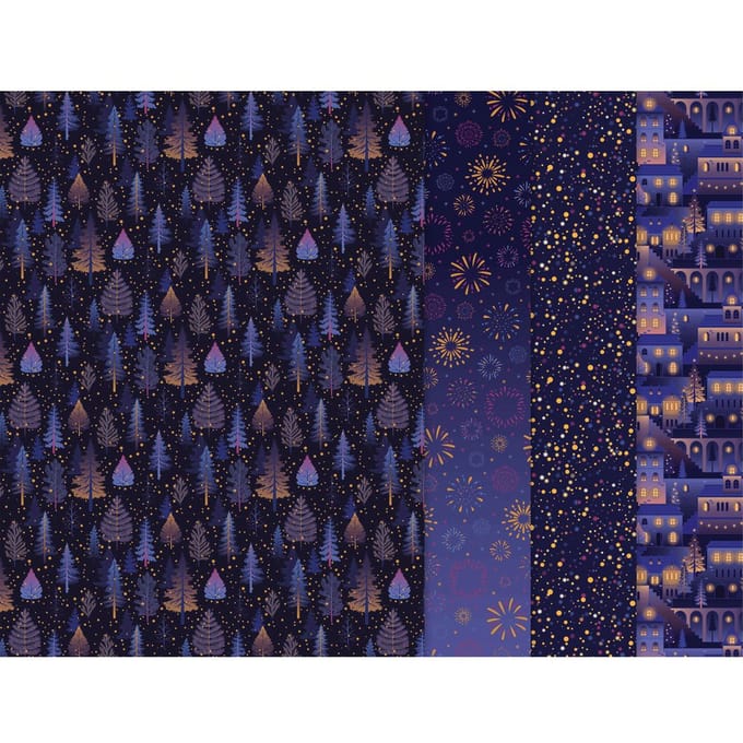 Décopatch Pocket Hot-Foil Collection Mix and Patch "Kerstavond"