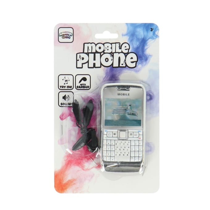 Amazing Cool Mobiele Telefoon Met Oordopjes  Assorti
