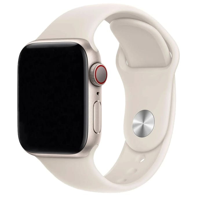 2+1 | Apple Watch Bandje Ovaro - Siliconen - Sterrenlicht