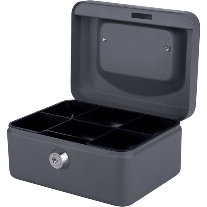 Spardose Quantore 150x115x80mm grau