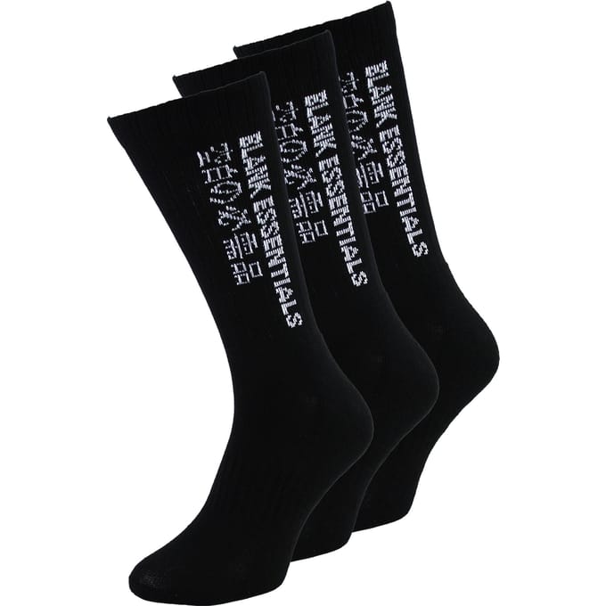 3 Pairs Heren Katoenen Sport Crew Sokken