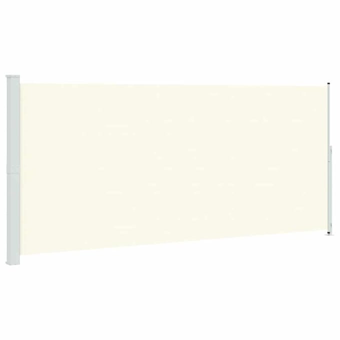 vidaXL Tuinscherm uittrekbaar 220x514 cm crème