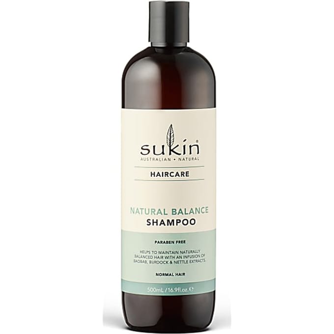 Sukin, Natural Balance, Normaliserende Shampoo 500 Ml