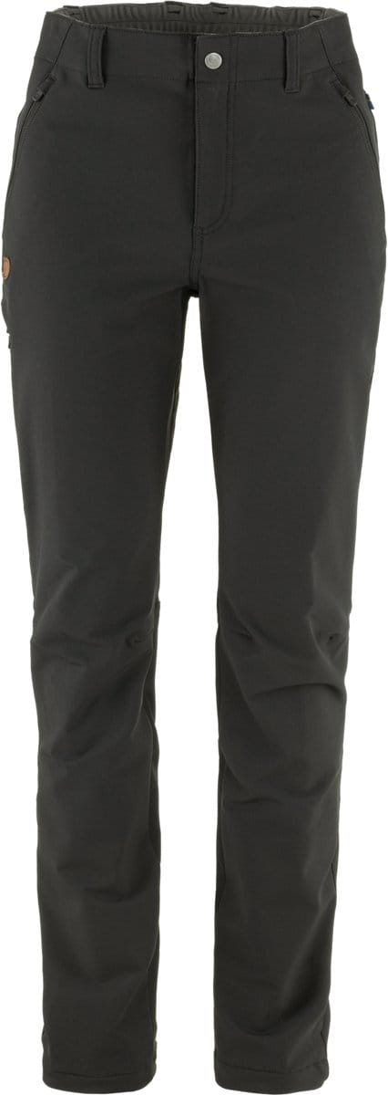 Fjällräven Abisko Winter Stretch Broek (Regular) - Dames Wandelbroek - Black
