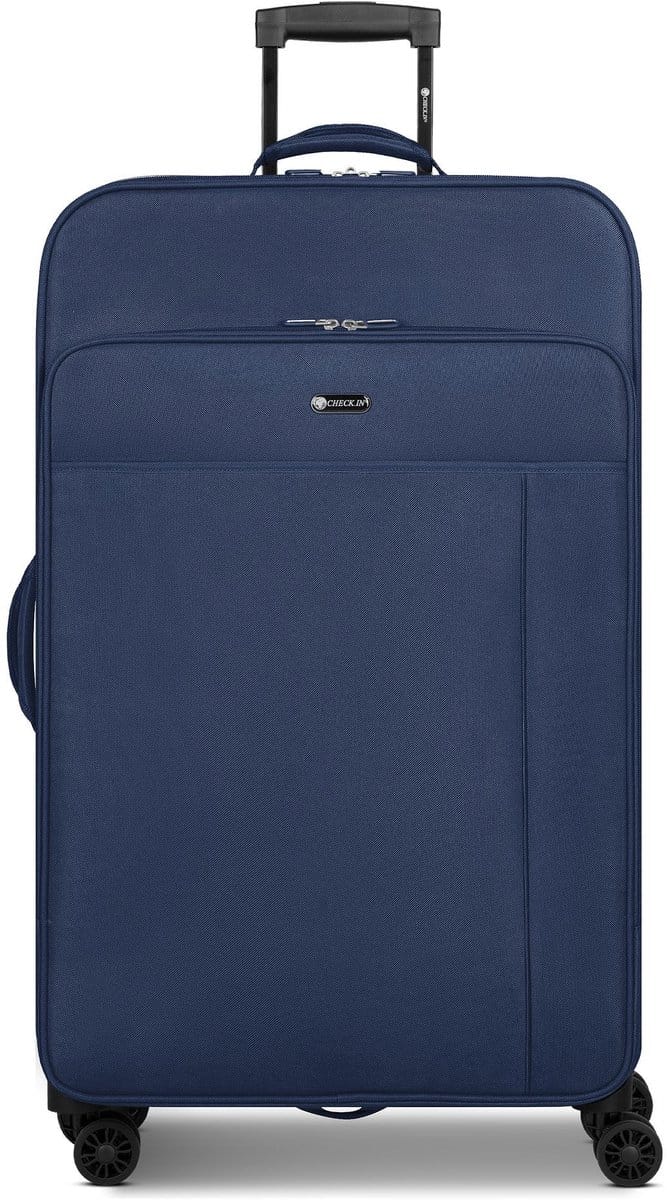 CHECK.IN Sevilla 3.0 4 wielen Trolley L 78 cm - Zachte bagage - - dark blue
