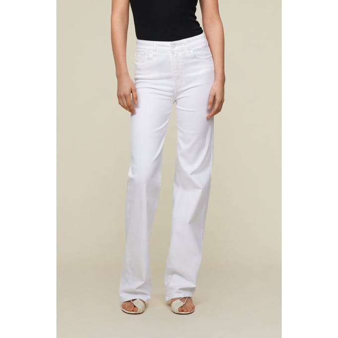 Lois Palazzo White Taglia: W30L34 | Pantaloni da completo Outlet | Donna | Bianco