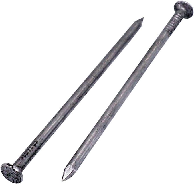 Set van 400 Stuks Constructienagels van Staal 2,0 x 40 mm met Platte Kop