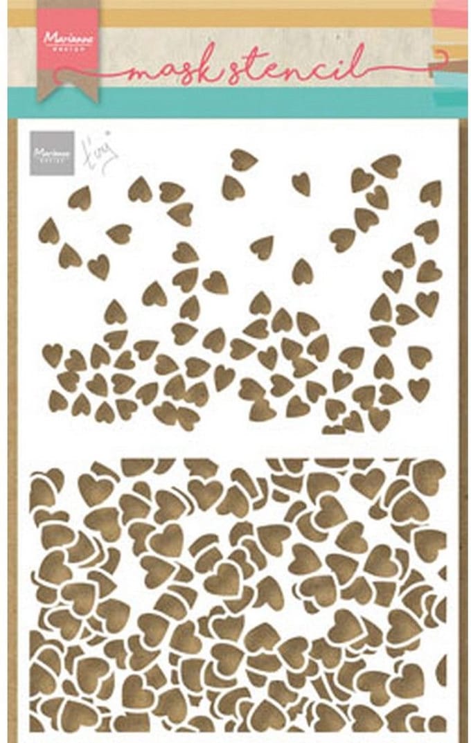 Marianne Design Mask stencil Tiny's Harten
