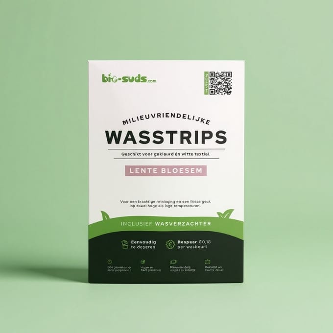 Bio-Suds® - Wasstrips Proefpakket - Wasmiddeldoekjes - 60 wasjes (30 strips) - Wasmiddel
