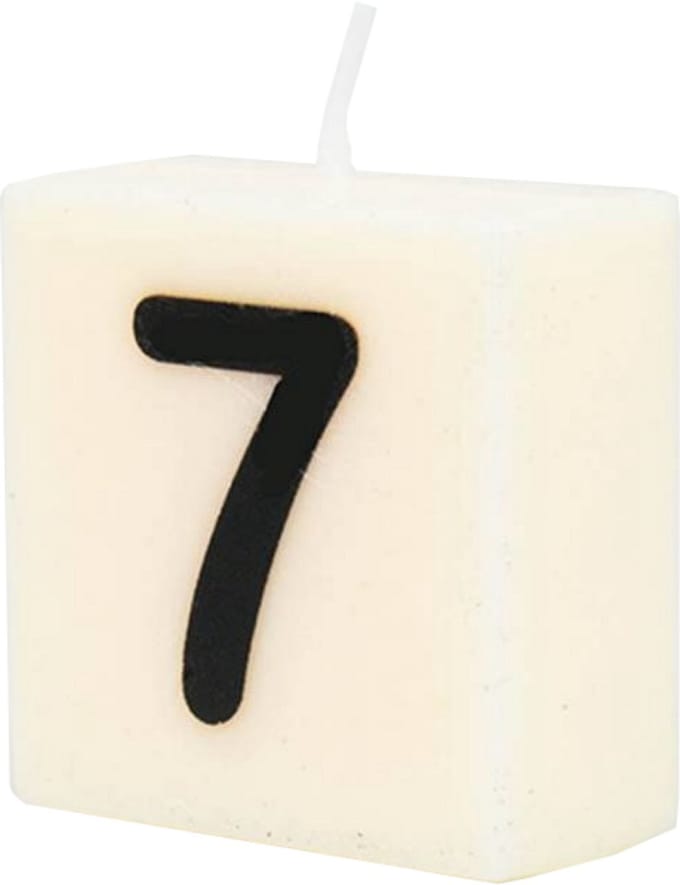 Letter Kaarsje - 7
