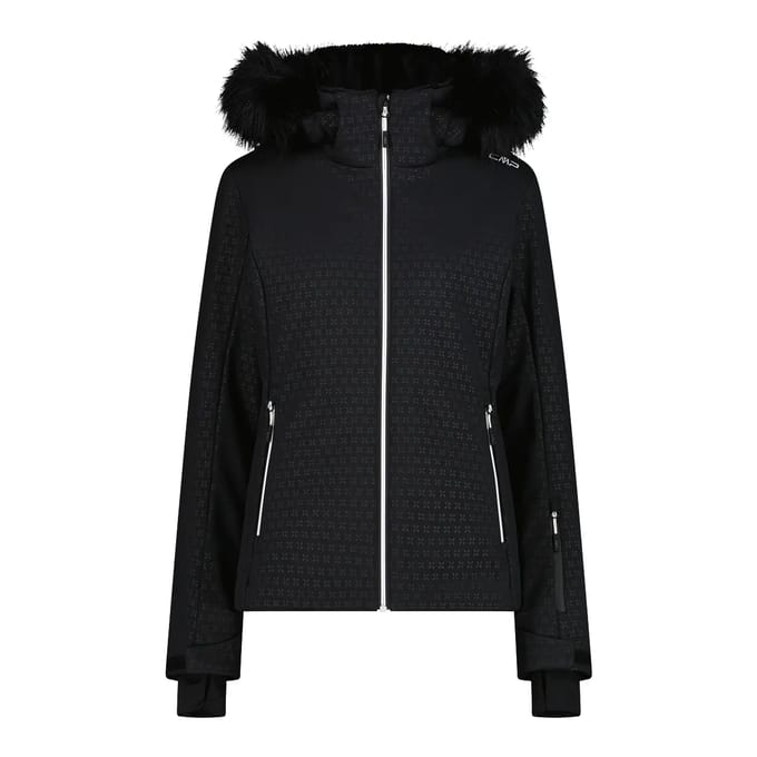 Softshell Skijack met Hoed Dames CMP