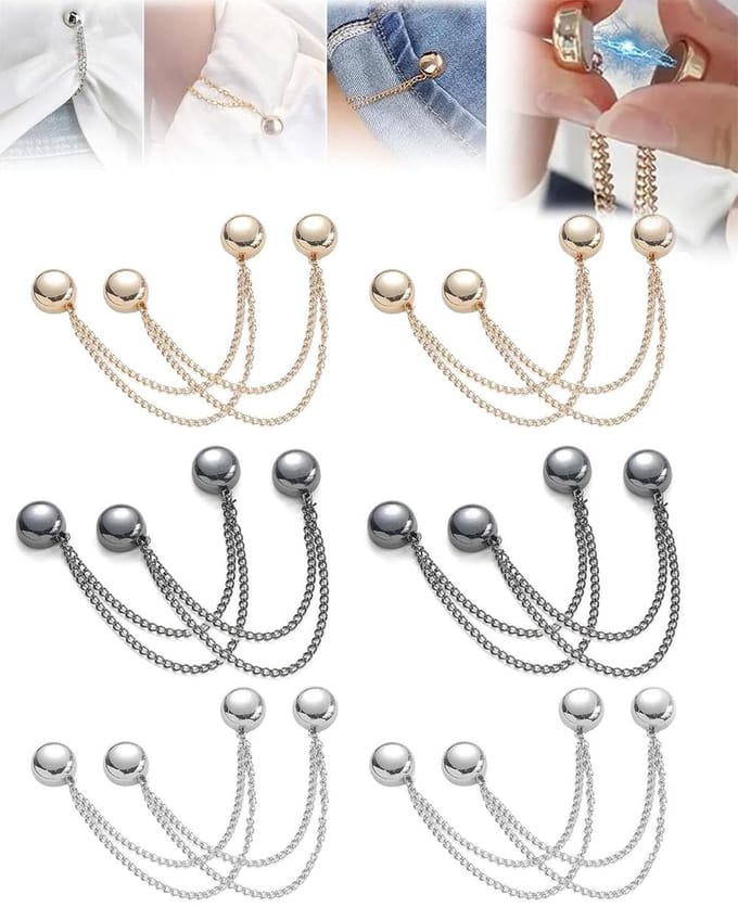 Kleurige magnetische wasknijpers - multifunctionele clips voor kleding - 12 stuks