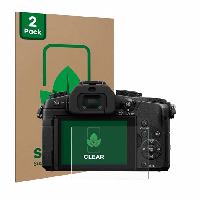 2 Stuks Screenprotector voor Panasonic Lumix DMC-G81 - Hoogwaardige Beschermfolie transparant