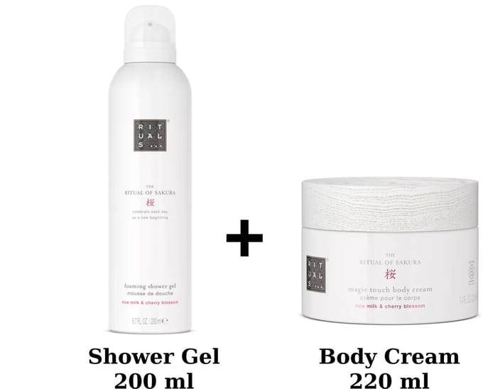 Rituals - Sakura - Duo Set - Shower Gel 200 ml + Body Cream 220 ml