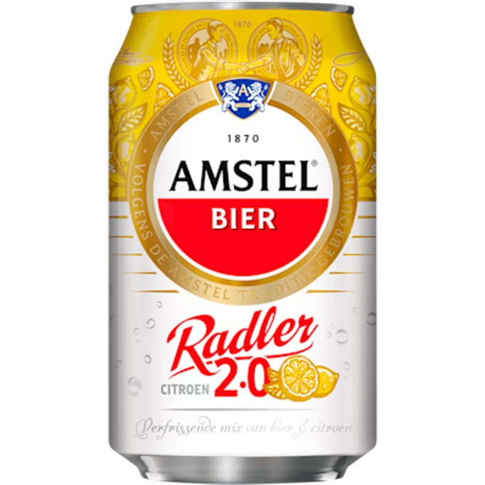 Radler citroen bier blik